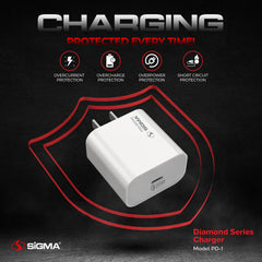 Sigma Diamond Power Charger PD1