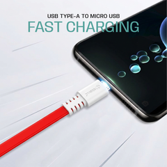 Sigma F1 Micro USB Flat Cable – 2.4A