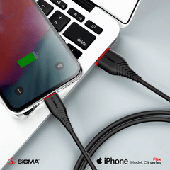 - C2.4A Flex Cable - Lightning (iPhone) C4 - Sigma Lifestylesigmalife.stylevariable