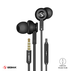 Groove Crystal Clear Earphones S-25