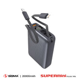 Sigma M4 20000mAh SuperMini Power Bank