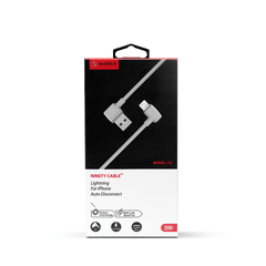 Ninety Cable Lighting For iPhone Auto Disconnect C2 - Sigma LifestyleSigma Lifestyle