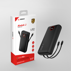 SiGMA ABDALI-2 Fast Charging Power Bank 20000mAh
