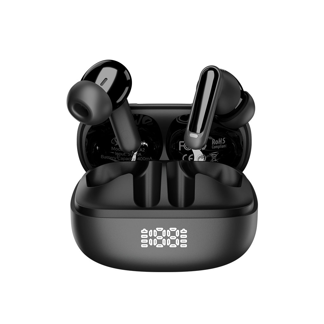 Sigma Audi A-2 Wireless Earbuds with Active Noise Cancellation, ENC calling, and low-latency gaming – premium ANC earbuds in Pakistan