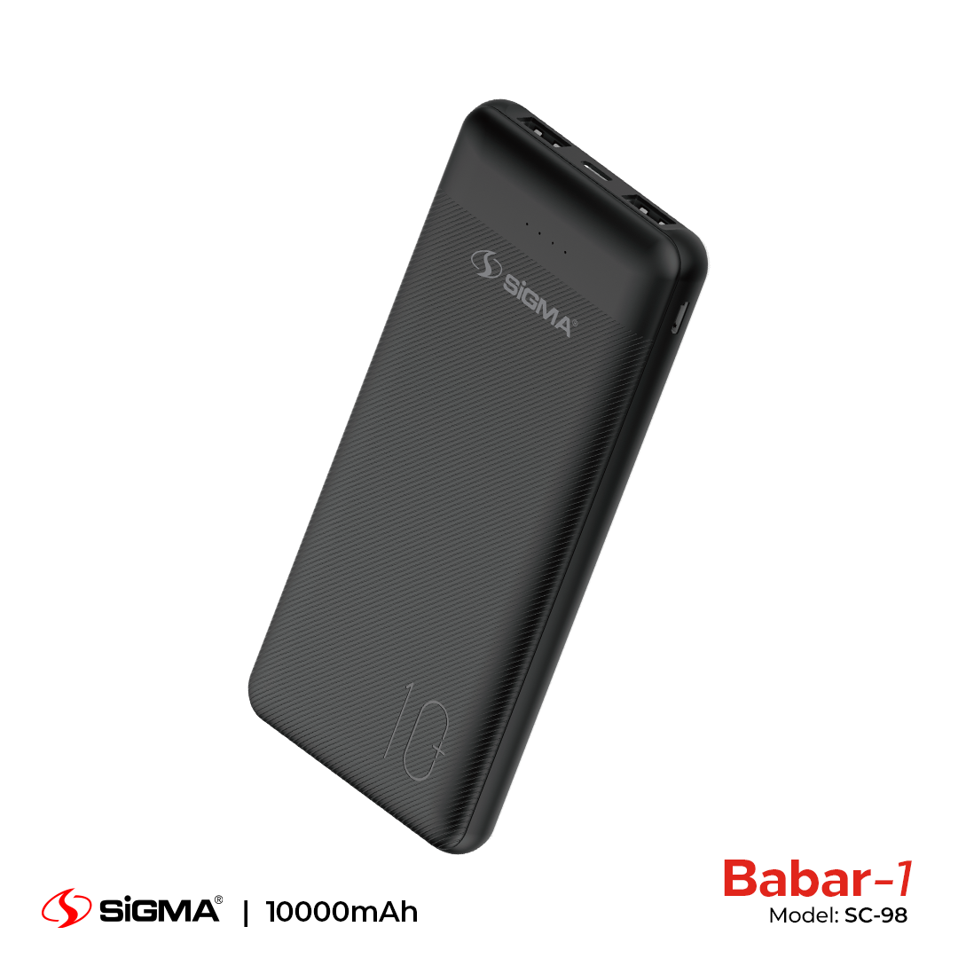 Sigma Babar-1 Power Bank 10000Mah SC-98