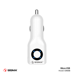 Sigma CR008 Micro Single USB Car Charger