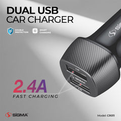 Sigma Fast Car Charger 2.4A CR011