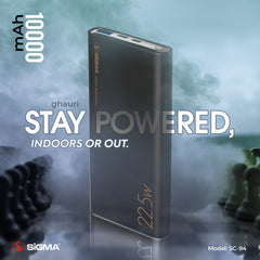 Sigma Ghauri Power Bank 10000mAh in Pakistan