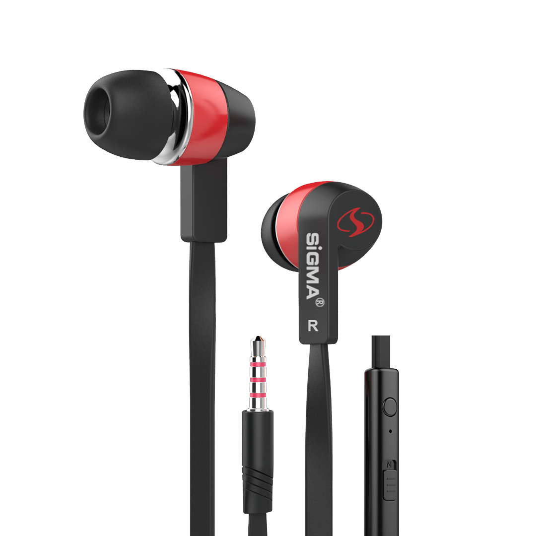 Sigma High Quality Stereo Earphones S9 Black