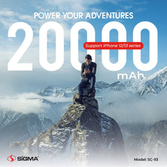 Sigma Power Bank 20000mAh