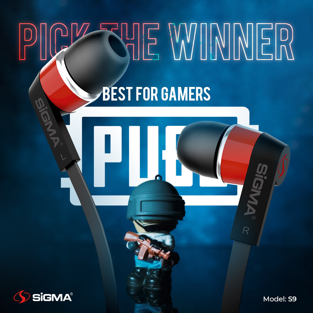 Sigma S9 Gaming Handsfree Best for PUBG