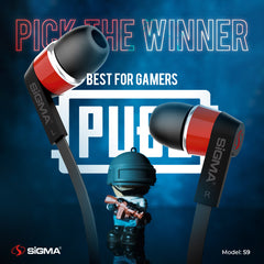 Sigma S9 Gaming Handsfree Best for PUBG