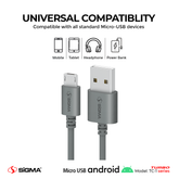 Turbo Micro Cable 2.4A Auto Disconnect - TC-1