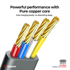 Turbo Type-C Cable 2.4A Auto Disconnect - TC-2