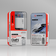 SIGMA GAN 30W FAST PD CHARGER PD-6