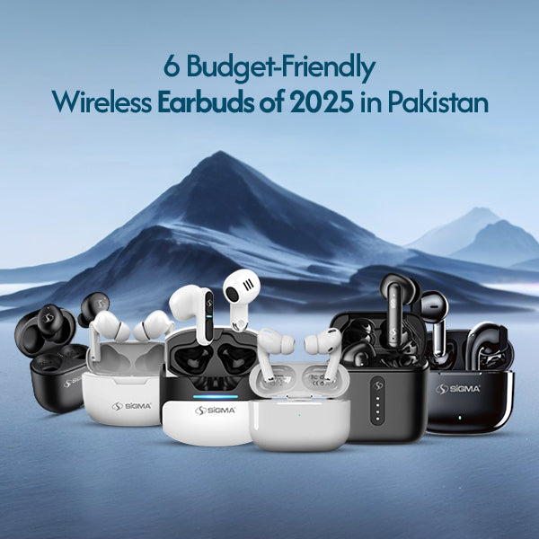 6 Budget-Friendly Wireless Earbuds of 2025 in Pakistan