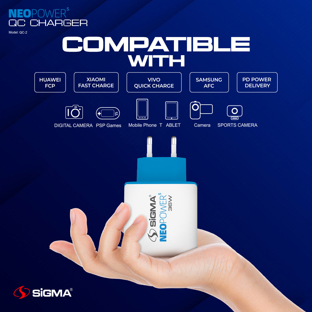 Sigma Neo Power Charger QC2