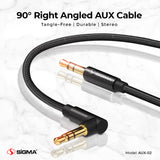 Sigma AUX Stereo Audio Cable AUX - 02 - Sigma Lifestylesigmalife.stylesimple