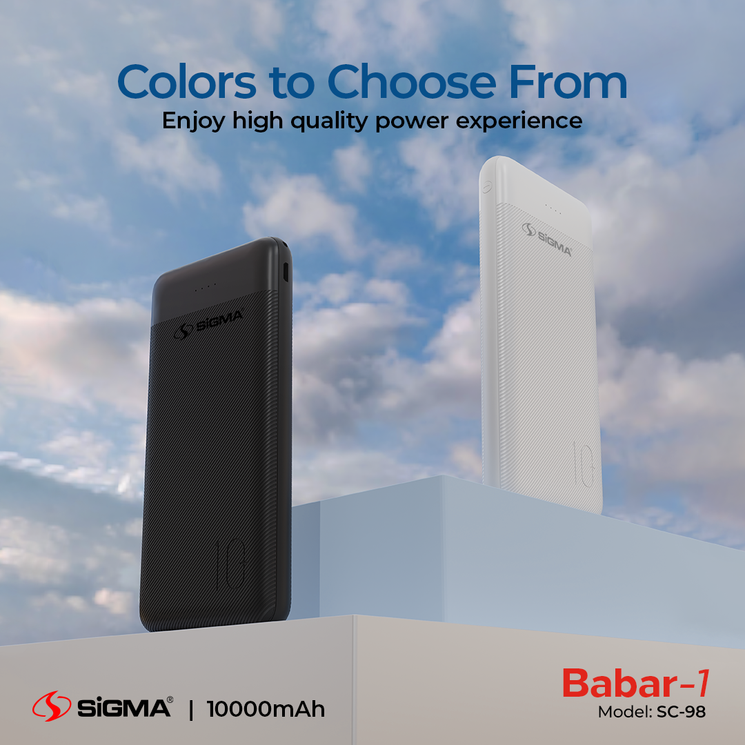 SIGMA BABAR-1 POWER BANK 10000 MAH SC-98