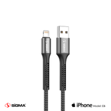 Braided cable C6 - Lightning Box - Sigma Lifestylesigmalife.stylesimple