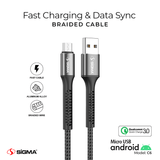 Braided cable C6 - Micro Box - Sigma Lifestylesigmalife.stylesimple