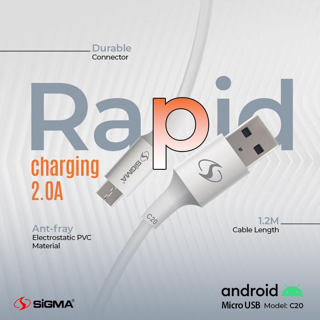 Sigma Data Cable C20 (Micro)