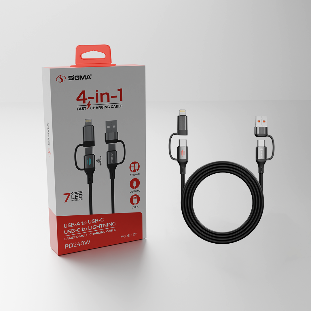 SIGMA C7 4IN1 C7 Cable 240W