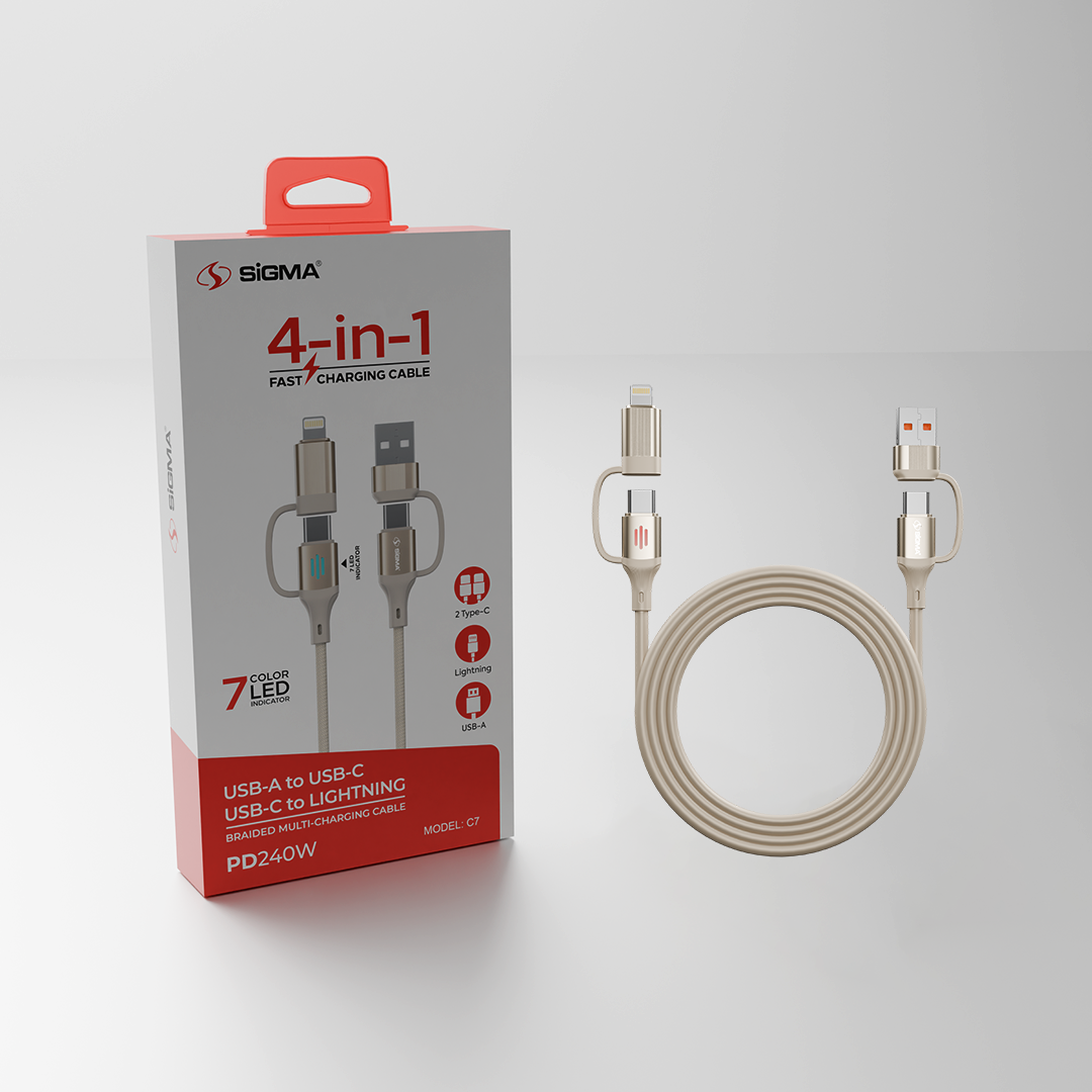 SIGMA C7 4IN1 C7 Cable 240W