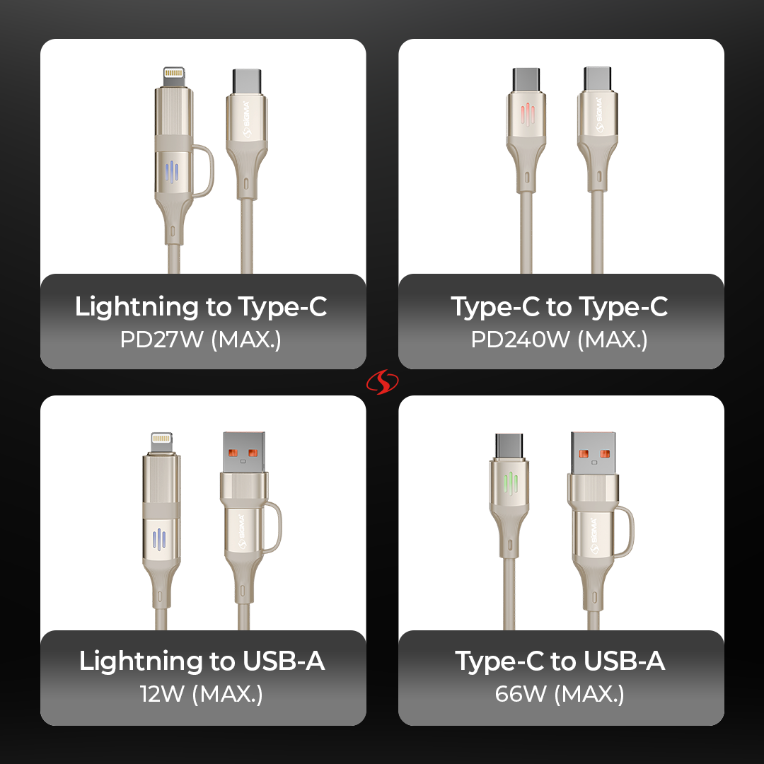 SIGMA C7 4IN1 C7 Cable 240W