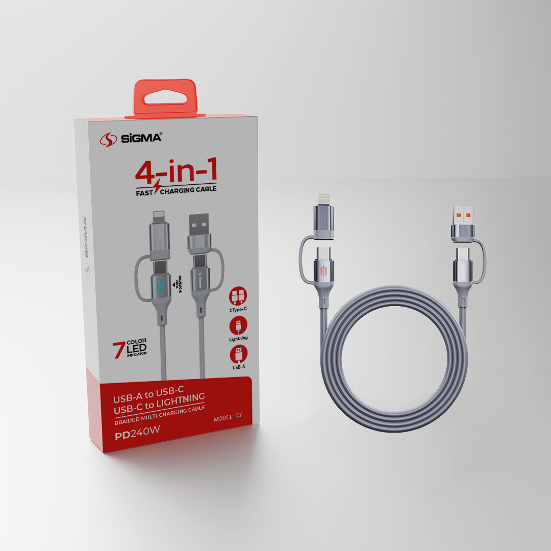 SIGMA C7 4IN1 C7 Cable 240W