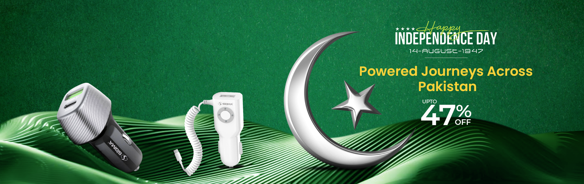 Car Chargers Banner