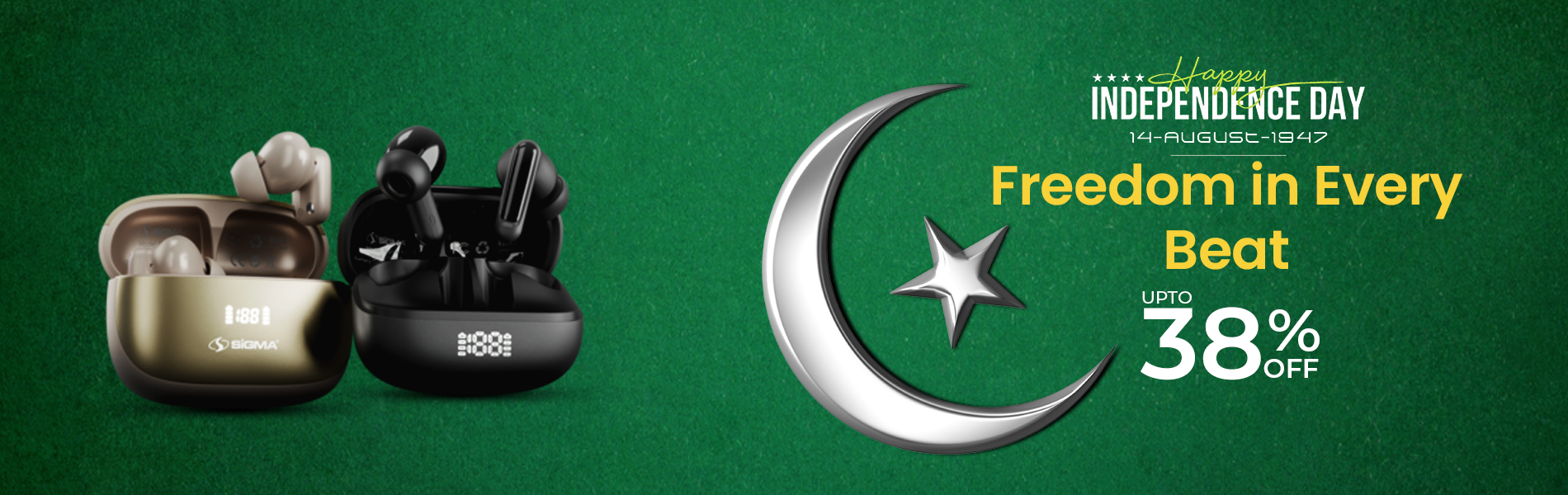 Wireless Earbuds Banner