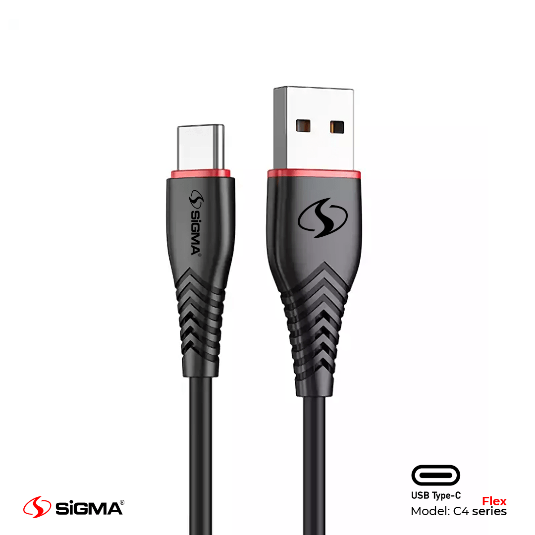 Flex Type - C Cable - 2.4A Auto Disconnect - C4 - Sigma Lifestylesigmalife.stylevariable