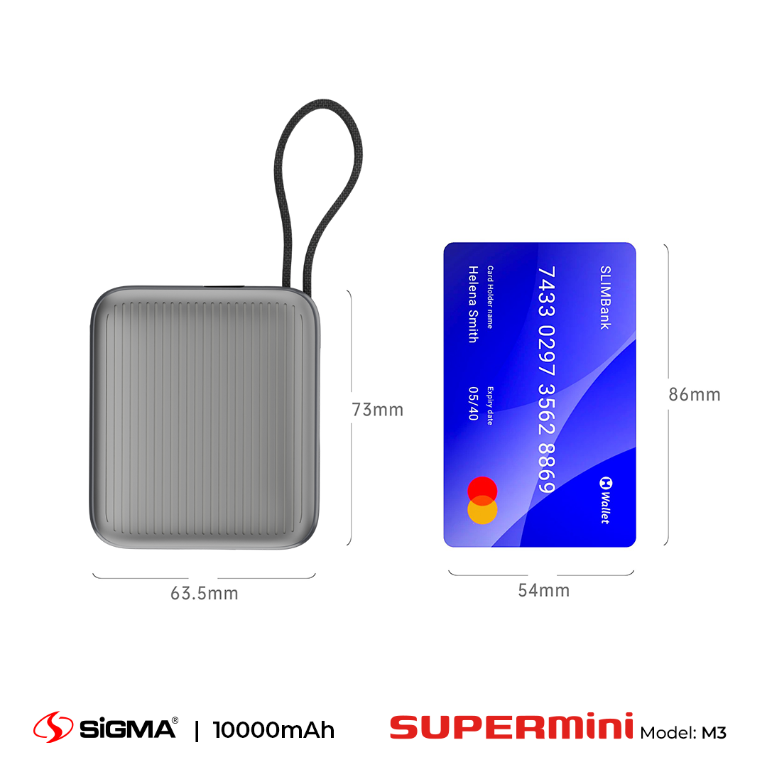 SIGMA M3 SUPERMINI 10000 mAh