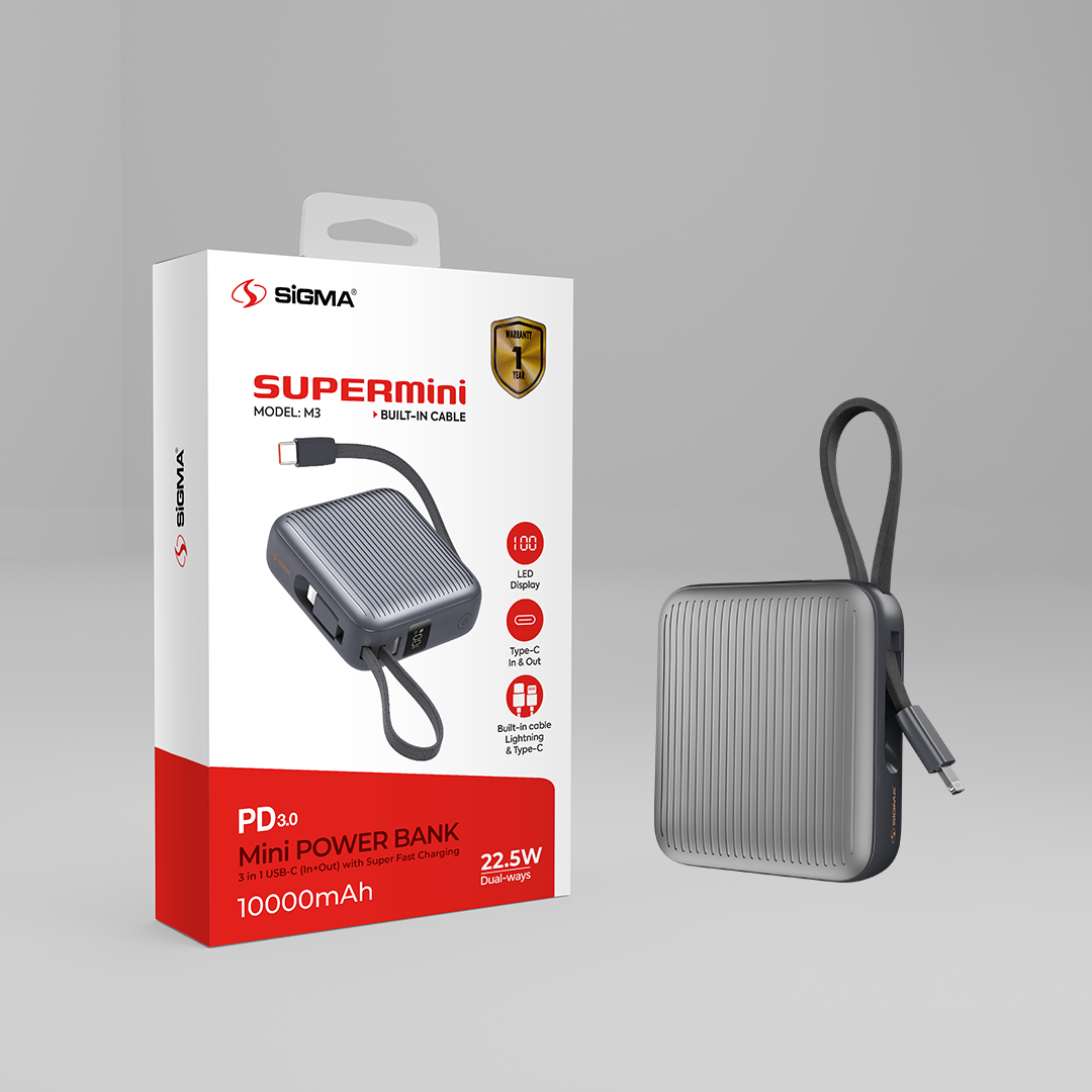 SIGMA M3 SUPERMINI 10000 mAh