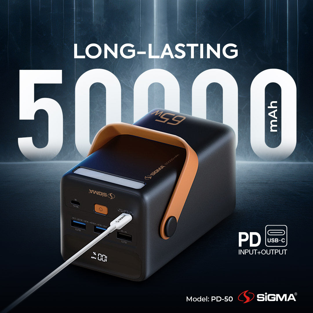 Sigma PD 50 50000 mAH Power Bank