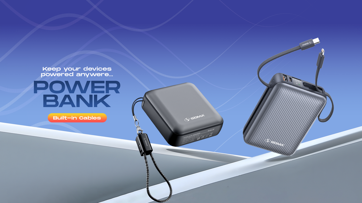 Sigma power bank banner