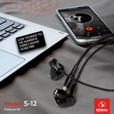 Sigma Comfortable Stereo Earphones S12