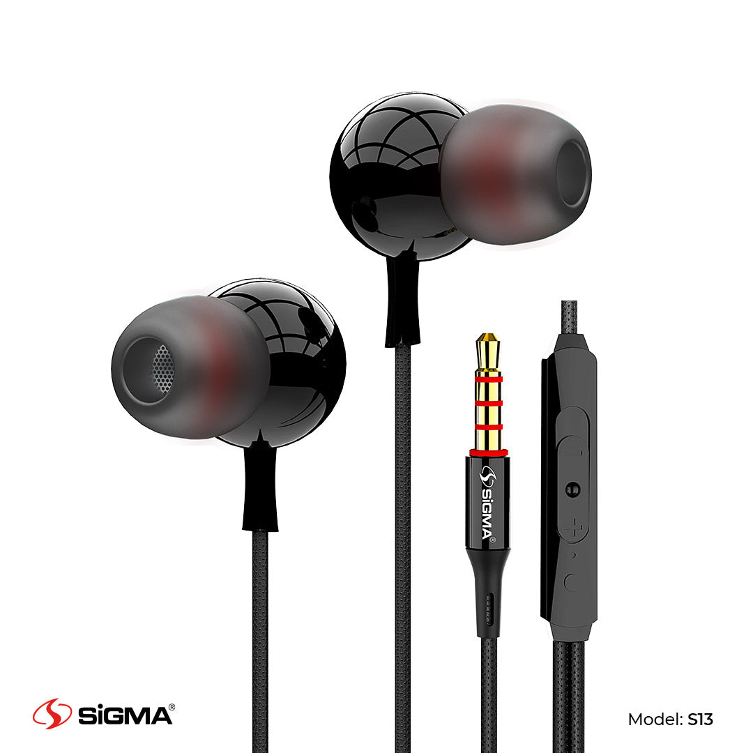 Sigma Stereo Earphones S13