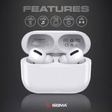 SiGMA Wireless Earbuds Air Pro 2