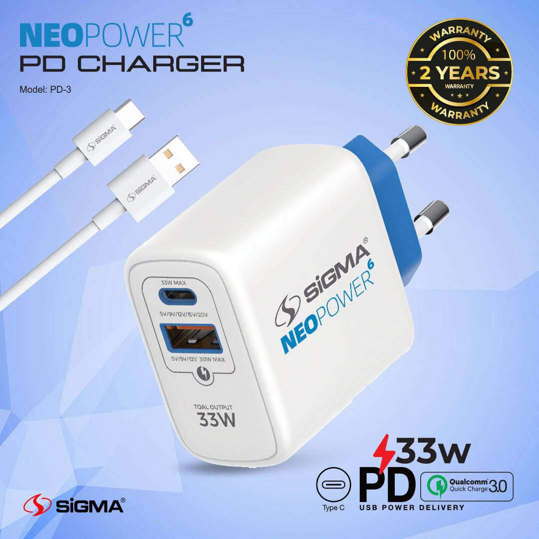 Sigma Neo Power Charger PD3