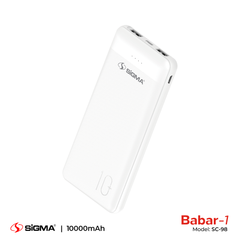 Sigma Babar-1 Best 10000mah Power Bank in Pakistan