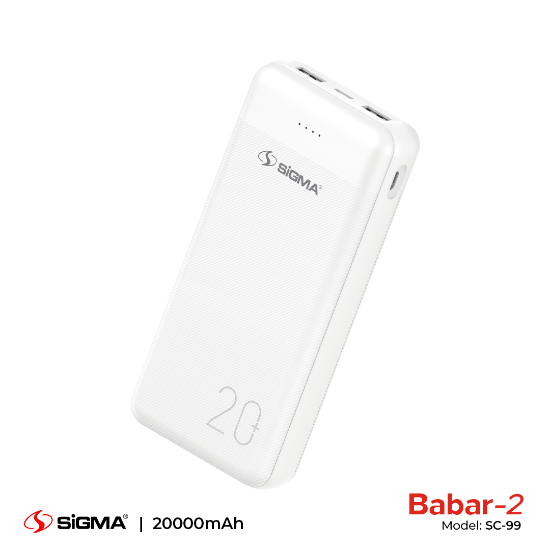 Sigma Babar-2 20000mAh Power Bank SC-99 