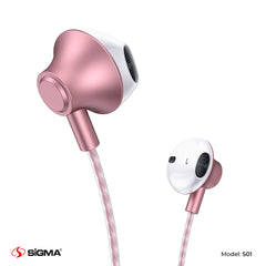 Sigma Earphones S24 Pink