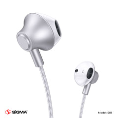 Sigma Metal Casing S24 Handsfree Grey