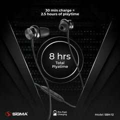 Sigma SBH-12 Wireless Sports Neckband
