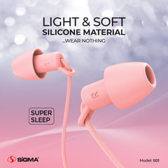 Sigma Super Sleep Earphones S01 Price in Pakistan
