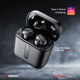 SiGMA Wireless EarBuds WAVE T2 TWS