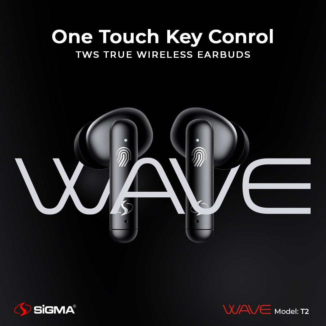 SiGMA Wireless EarBuds WAVE T2 TWS