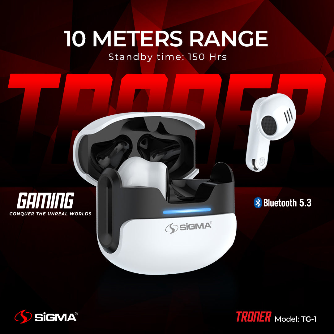 Sigma Wireless TG_1 Gaming Earbuds